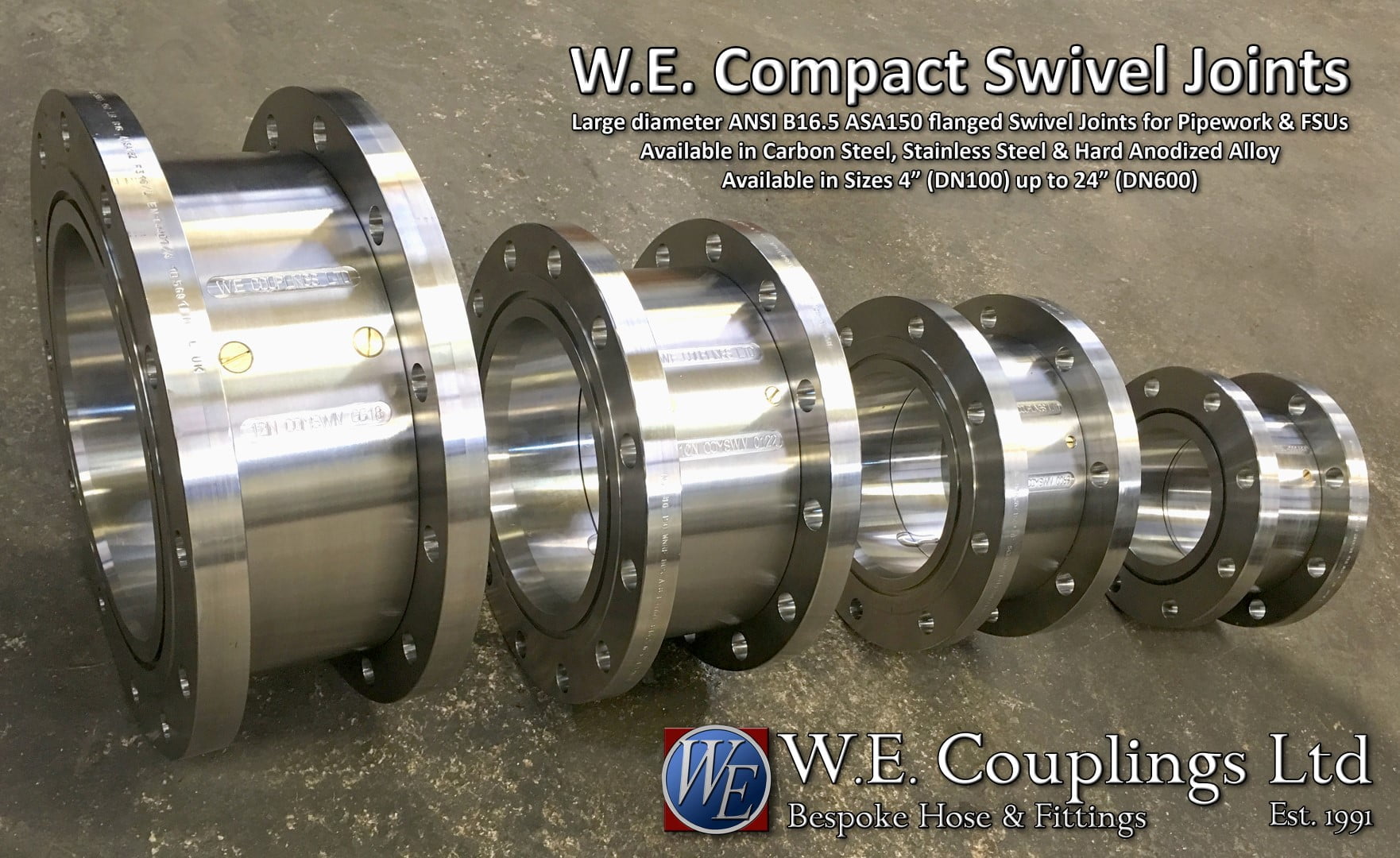 Compact Swivel Hose Joints